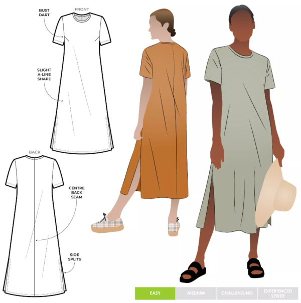 Style Arc Blanche Knit Dress ( sizes 10-22 )