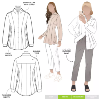 Style Arc Celeste Woven Top(sizes 10 to 22)