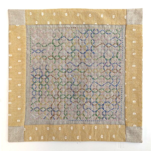 Weaving Sashiko Cloth Hydrangea - Image 2