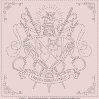 Sashiko Cloth “Coat Of Arms”