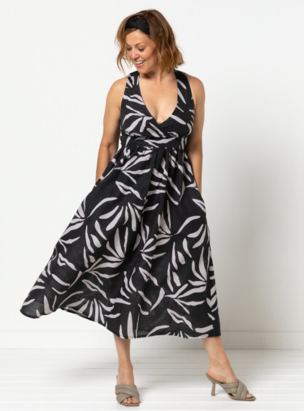 Style Arc Livvy Woven Dress (sizes 10to 22) - Image 2