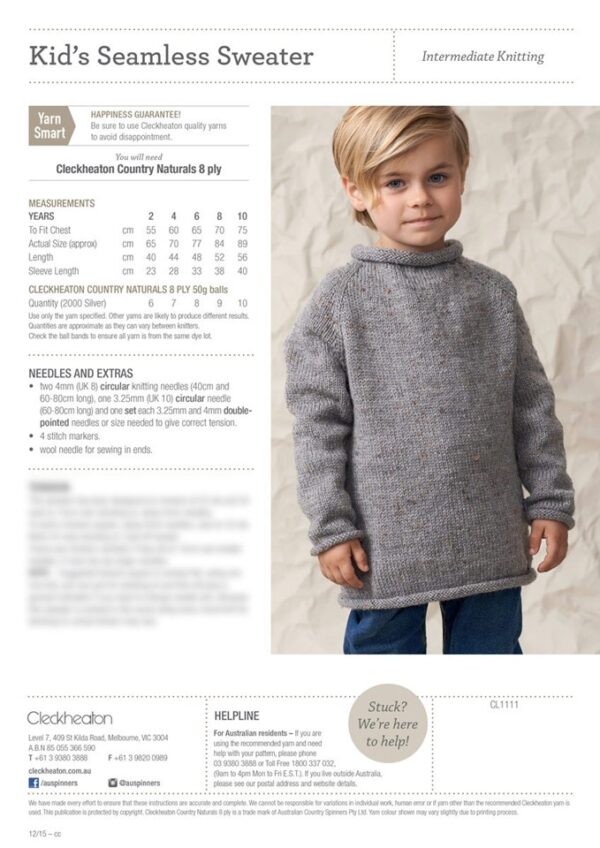 Seamless Sweater Leaflet 153 - Image 2