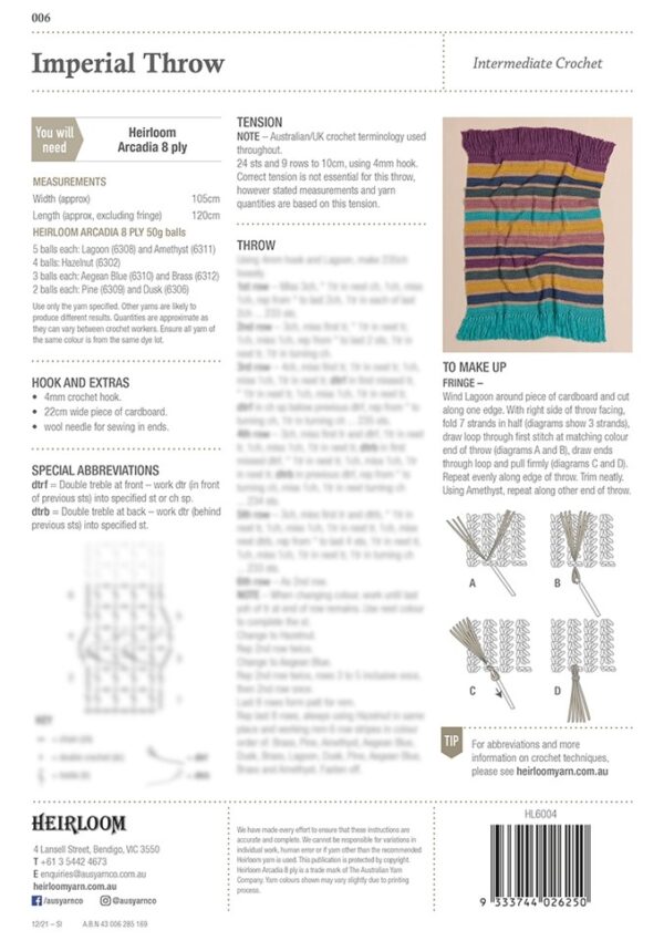 Lavish Crochet Home Leaflet 006 - Image 2