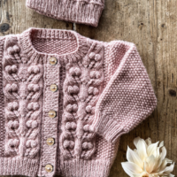 Lisa F Design Leaflet Bc117 - Dahlia Cardi & Hat
