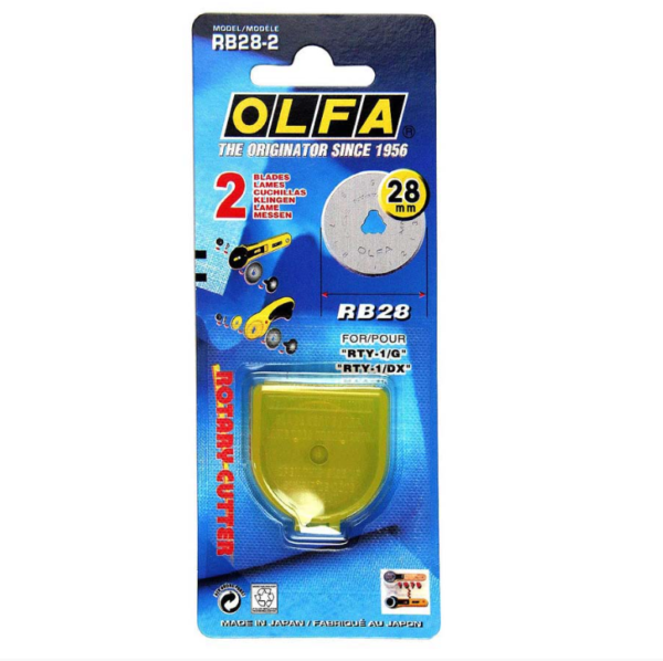 Olfa Spare Blades 28mm - 2 pack