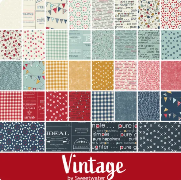 Moda Vintage Charm Pack by Sweetwater - Image 2