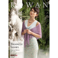 Rowan Kidsilk Haze Triangle Shawl Leaflet