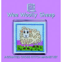 Wee Woolly Sheep Fridge Magnets from Textile Heritage