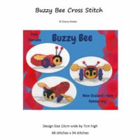 Buzzy Bee Cross Stitch Pattern