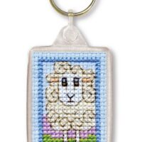 Wee Woolly Sheep Keyring from Textile Heritage