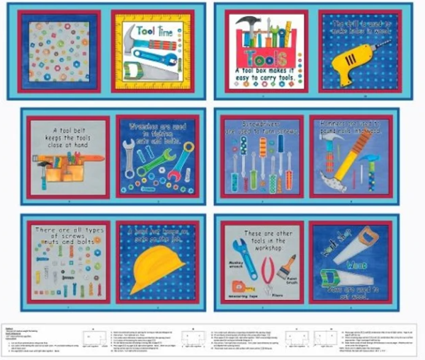 Tool Time Book Panel