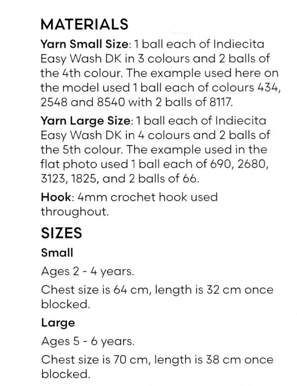 Alpaca Yarn Crochet Leaflet 1574 - Image 2