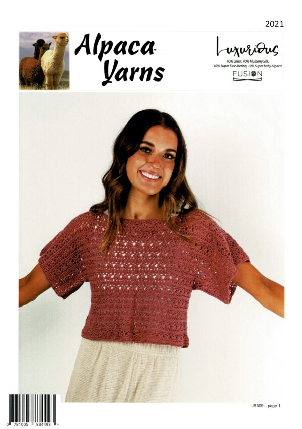 Alpaca Yarn Crochet Leaflet 2021