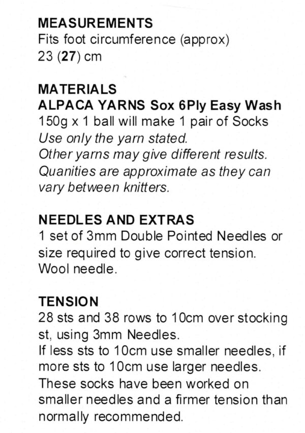 Alpaca Yarn Knitting Leaflet 2807 - Image 2