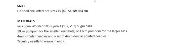 Alpaca Yarn Knitting Leaflet 2632 - Image 2