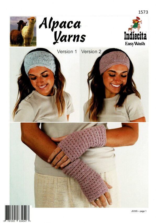 Alpaca Yarn Crochet Leaflet 1573