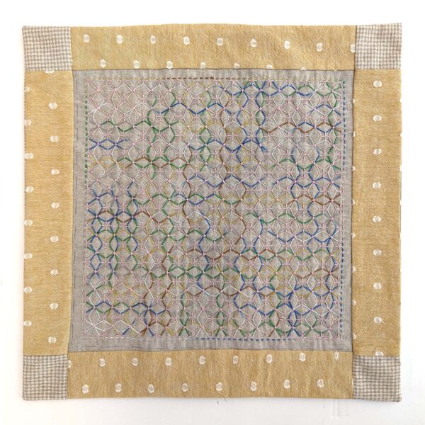 Weaving Sashiko Cloth Hydrangea - Image 2