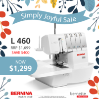 BERNINA L460 - Simply Joyful Sale