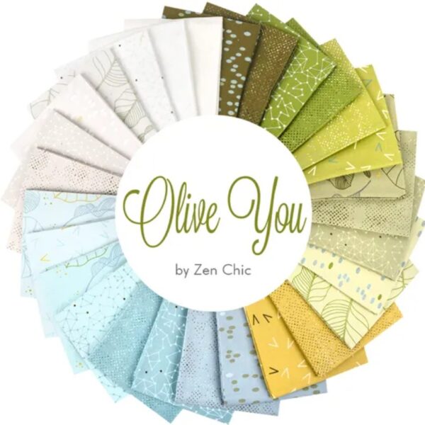 Zen Chic Olive You Layer Cake