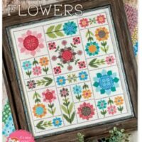 Flea Market Flowers Cross Stitch Pattern - Paper Pattern