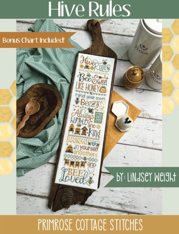 Hive Rules by  Lindsey Weight of Primrose Cottage - Paper Pattern