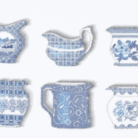 Porcelain Jugs by Mary Hickmott Designs