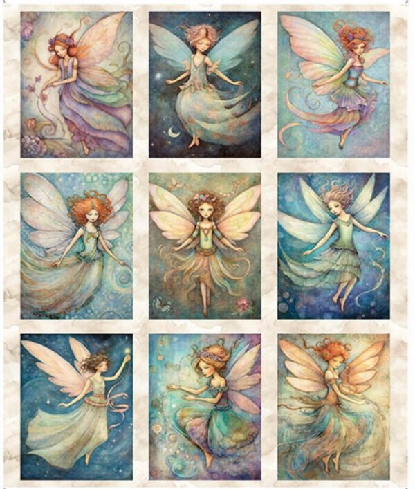 Enchanted Fairy Picture Patches Panel