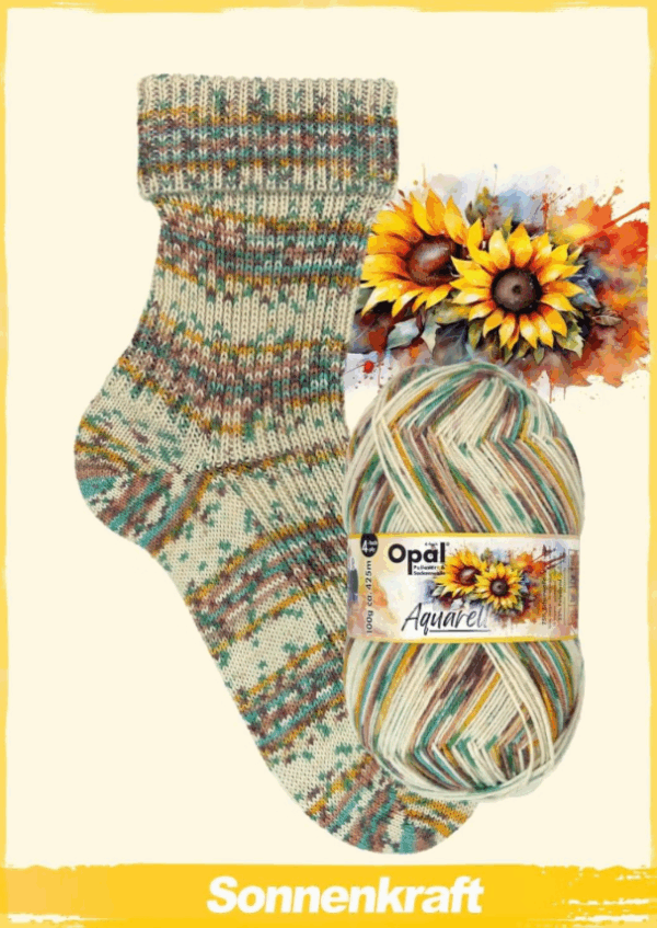 Opal Watercolour ( Aquarell) 4ply - Image 2