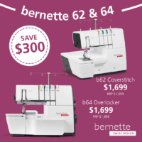 bernette 62 - cover stitch