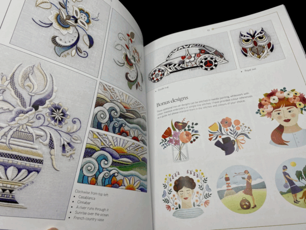 Trish Burr’s Embroidery Transfers: Over 70 iron-on designs - Image 4
