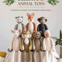 Knitted Animal Toys 25 Knitting Patterns for Adorable Animal Dolls