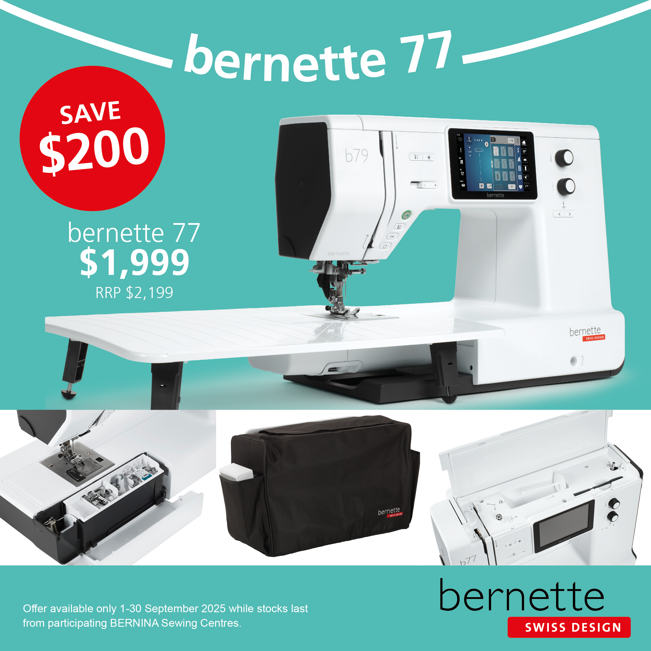 bernette 77 Sewing Machine