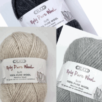 Crucci Soft Machine Wash Pure Wool 8ply