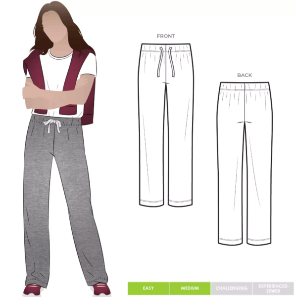 Style Arc Anna Knit Pant (sizes 10 to 22)