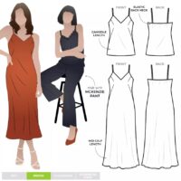 Style Arc Kingsley Bias Cut Dress (sizes 04 to 16)