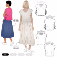 Style Arc Rumi Woven Top (sizes 10 to 22)