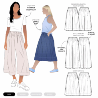 Style Arc Rumi Woven Skirt and Pant (sizes 04 to 16)