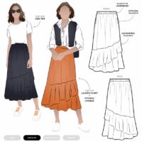 Style Arc Sorrento Skirt (sizes 04 to 16)