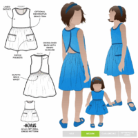 Style Arc Tulip Kids Dress (size 2 - 14)