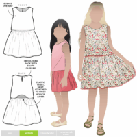 Style Arc Victoria Kids Dress (size 2 - 14)