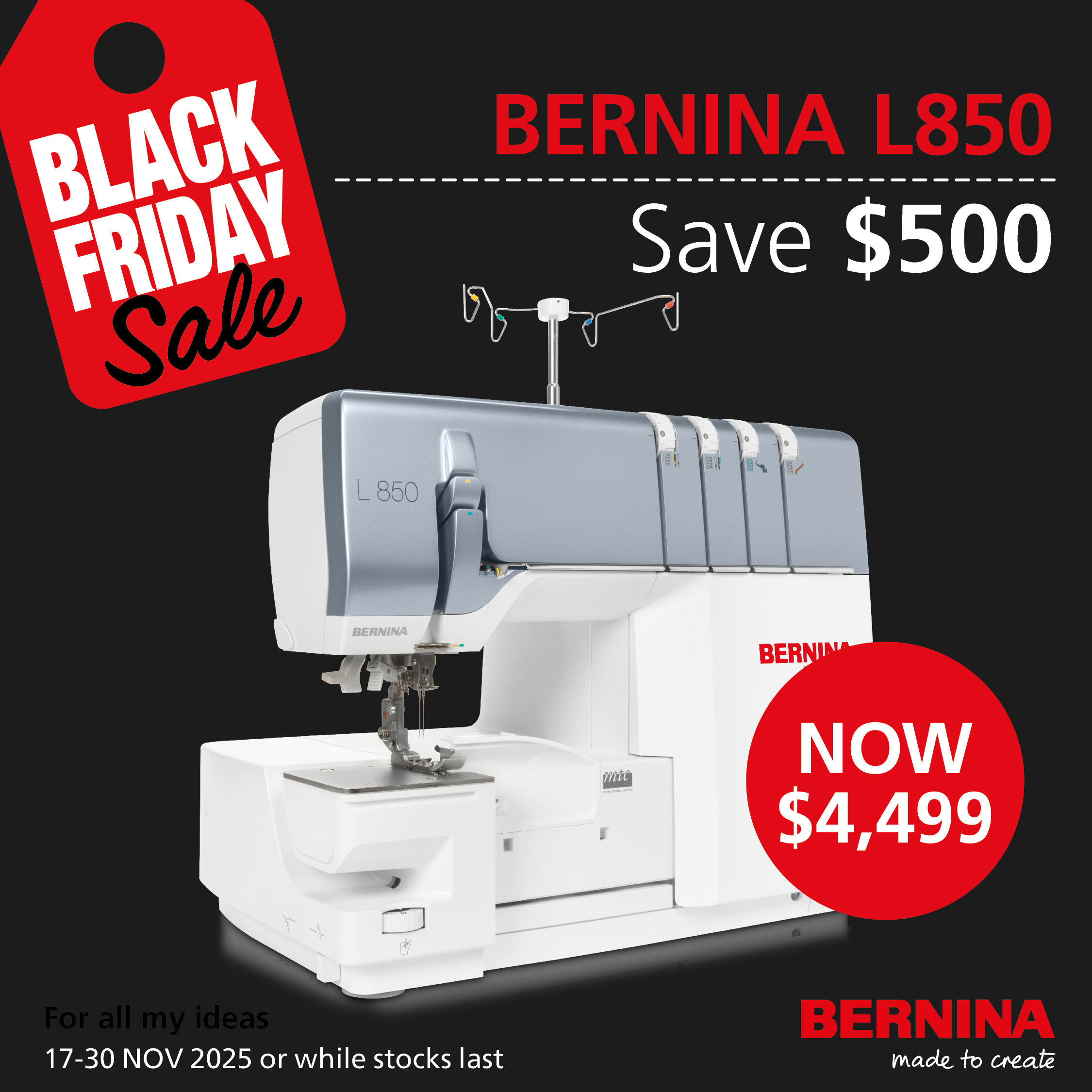 BERNINA L850