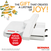 BERNINA 7X Series Embroidery Module