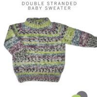 Crucci Double Stranded Baby Sweater 2323 Leaflet