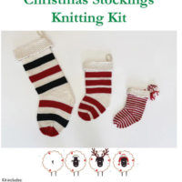 Christmas Stocking Knitting Kit
