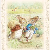 Peter Rabbit and Benjamin Bunny Panel