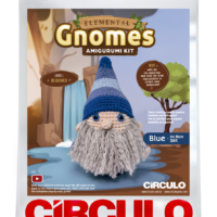 Circulo Amigurumi Kit (Elemental Gnomes) - Blue The Water Spirit