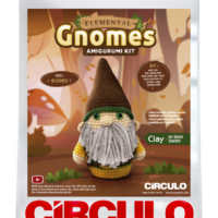 Circulo Amigurumi Kit (Elemental Gnomes) - Clay the Nature Guardian