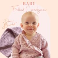 Crucci Frilled Cardigan & Pram Blanket 2317 Leaflet