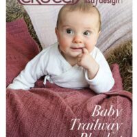 Crucci + LisaF Knitting Pattern 263 Baby Trailway Blanket