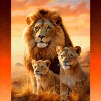 Roar of the Pride Lion Panel